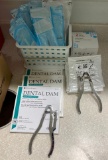 3 Henry Schein Dental Dams, Misc. Dental Instruments, 10 OptraGate Size Small, Zirc Insti-Dam 20pk