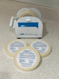 Hu-Friedy Masking Tape Dispensor, Three Henry Schein MaxiTest Steam Indicator Tape Rolls