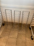 Lot of 3, 10 Capacity Pizza Pan Racks