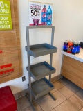 3-Tier Merchandiser Shelf, Metal Construction