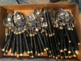 Mikasa Set of Fancy Handle Silverware