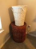 2 Woven Hampers