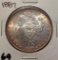 1887 Morgan Silver Dollar TONED