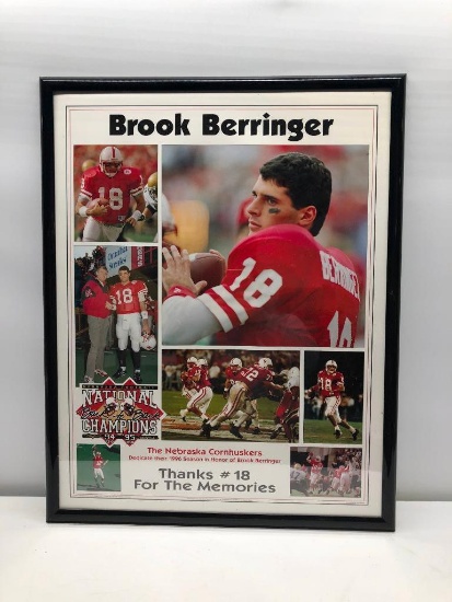 Brook Berringer "Thanks #18 for the Memories" Print