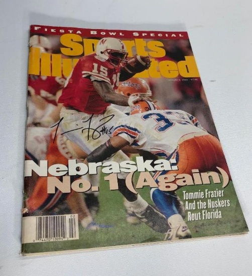 Tommie Frazier Signed Sports Illustrated Fiesta Bowl Special (JSA)