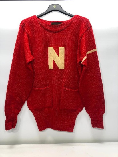 1930's Nebraska Cornhuskers Letterman Sweater