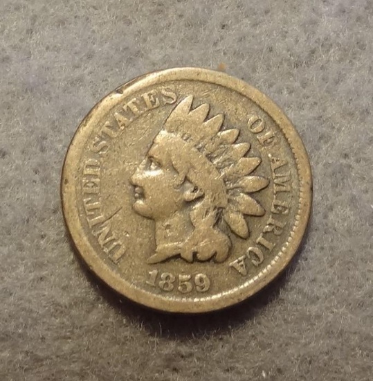 1859 Indian Head Cent