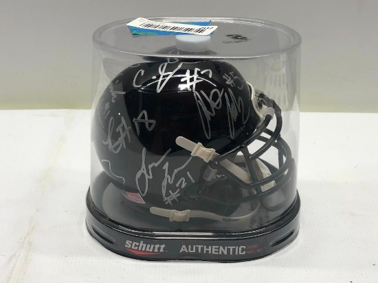 2014 Senior Bowl Autograph Mini helmet 10+ NFL Draft Pick Autographs
