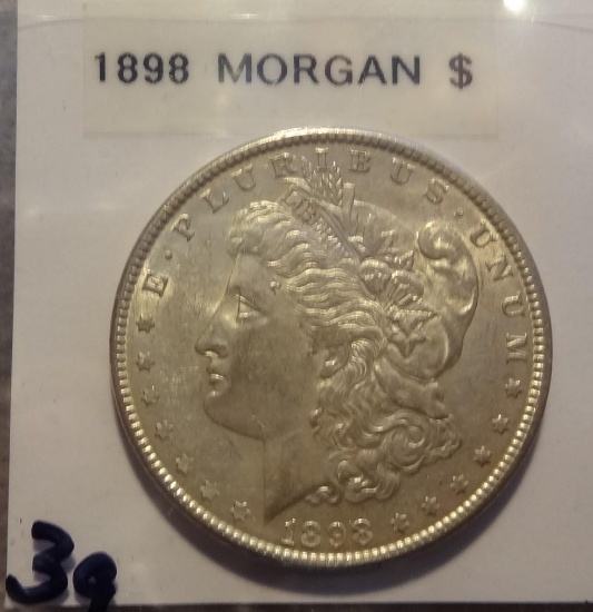 1898 Morgan Silver Dollar