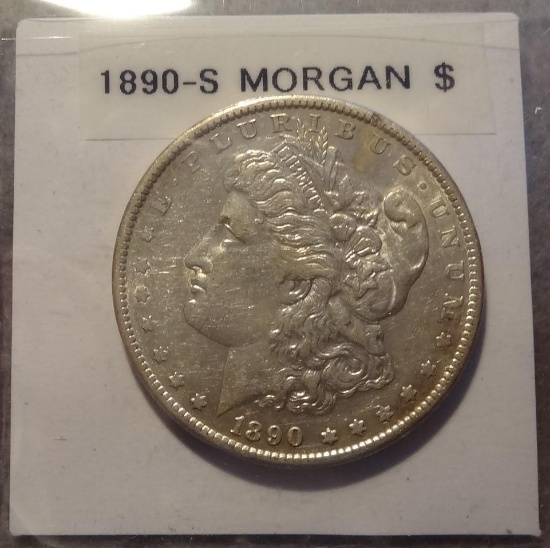 1890 S Morgan Silver Dollar