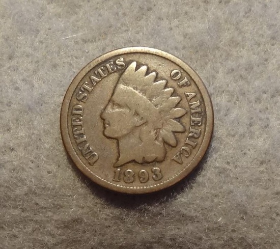 1893 Indian Head Cent