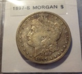 1897 S Morgan Silver Dollar