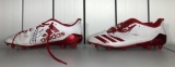 Lamar Jackson #21 Signed Nebraska Game Used Cleats