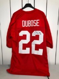 Doug DuBose #22 Signed Nebraska Jersey