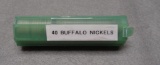 Roll of 40 Assorted Buffalo Nickels