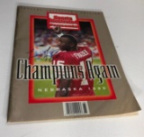 Tommie Frazier Signed Sports Illustrated 1995 National Champs