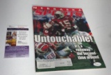 Tom Osborne & Tommie Frazier Signed Nebraska Sports Magazine 1995 National Champs (JSA)