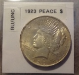 1923 Peace Silver Dollar - BU/Unc.