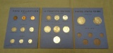 20th Century Type Collection Folder, Silver Dollars, Old Coins, Nearly Complete Album