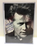 Martin Sheen Autographed Photo Postcard from 1986 JSA Authenticated
