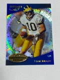 Tom Brady 2000 Quantum Leaf Rookie Card