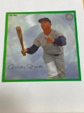 Mickey Mantle 1964 Auravision Record w/ Stats on Back