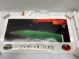 Tom Osborne Signed 250th Victory Print w/ COA