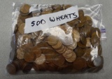 Bag of 500 Wheat Cents