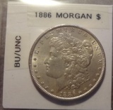 1886 Morgan Silver Dollar - BU/Unc