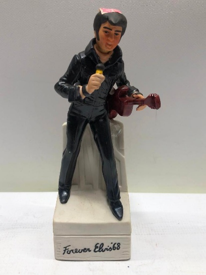 A Third in the Series Mini Elvis Decanter by McCormick, Sealed & Full w/ Box