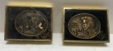 (2) Two Elvis Presley Belt Buckles