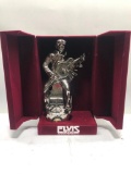 Elvis Silver Anniversary Elvis Decanter, Sealed & Full w/ Box