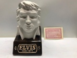 Elvis Limited Edition Bust Decanter from McCormick, Sealed & Full w/ Box