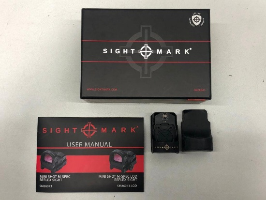 Sight Mark Mini Shot M- Spec FMS Reflex Sight-Black