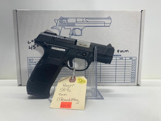 Ruger SR9c 9mm SN: 336-88743