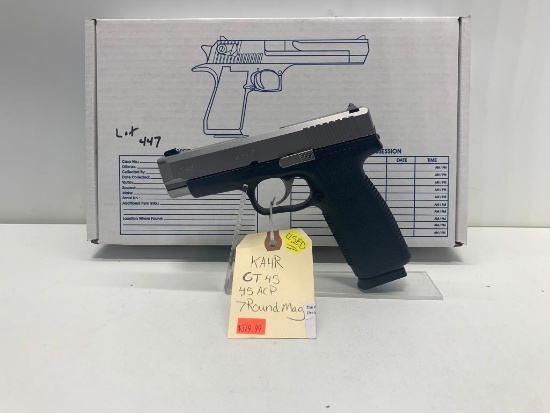 Kahr GT45 .45ACP 7rd Mag, Used, AKA2374