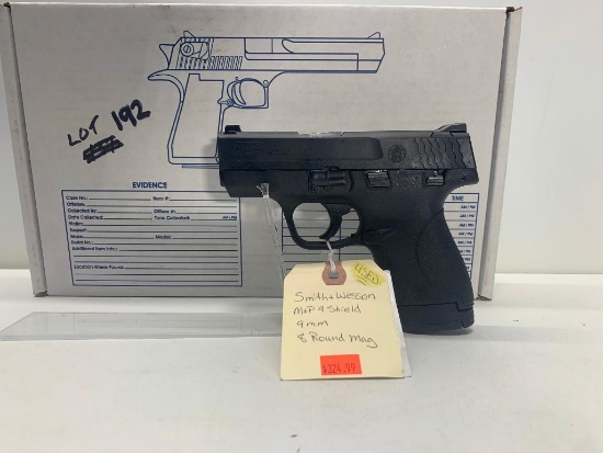 Smith & Wesson M&P 9 Shield .9mm SN: HZE6242