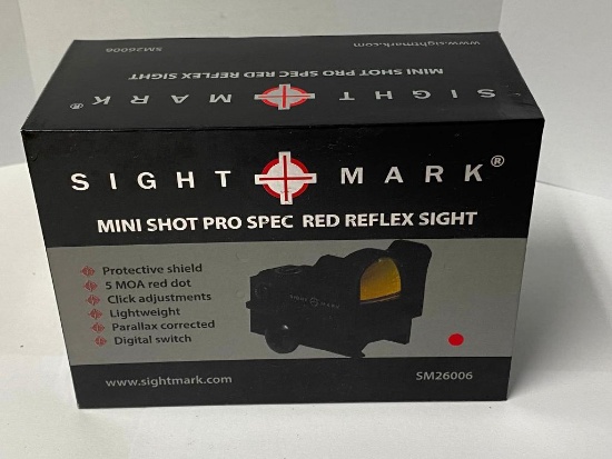 Sight Mark Mini Shot Pro Spec Red Reflex Sight NIB MSRP: $99.99