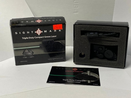 Sight Mark Triple Duty Compact Green Laser SM25002 MSRP: $74.99