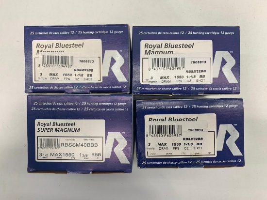 Royal Bluesteel 3/ and 3 1/2 mm 12 Guage
