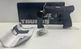 Taurus PT111 G2 9mm SN: TIY80219 Semi-Auto Pistol, 2 Mags 12 Shot, Blued