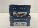 UltraMax 44 Colt 230 gr Round Nose Flat Point CB44C1