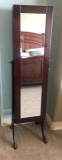 Upright Jewelry Armoire Cabinet (Jewelry Not Included)