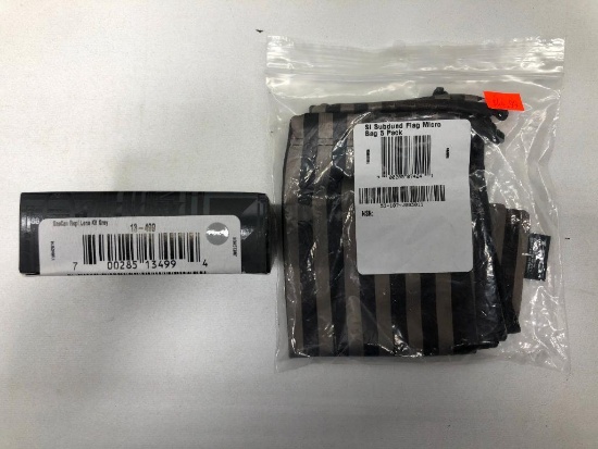 (2) Oakley GasCan Repl Lens Kit Grey, Bag of 5 Oakley SI Subdued Flag Micro