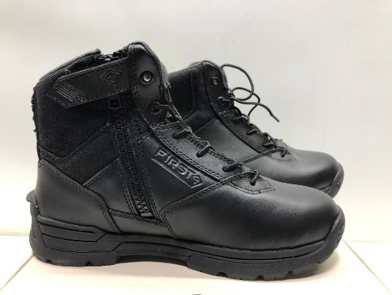 First Tactical Women's 6" Side Zip Duty Boot Size 7 MSRP: $99.99