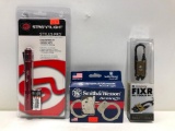 (3) True Utility Fixr, Streamlight Stylus Pro MSRP: $26.99, Smith&Wesson Handcuffs MSRP: