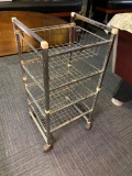 Rolling Organizer Cart 33x14x16in