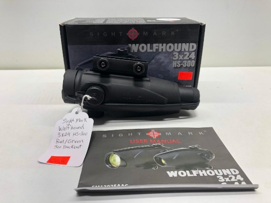 Sight Mark WolfHound 3X24 HS-300 Scope $249.99