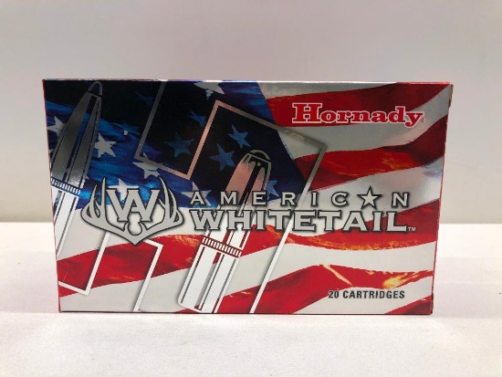 Lot Of 2 Boxes Hornady American Whitetail 300 Win Mag 150 Grain Ammo - 40 Rounds
