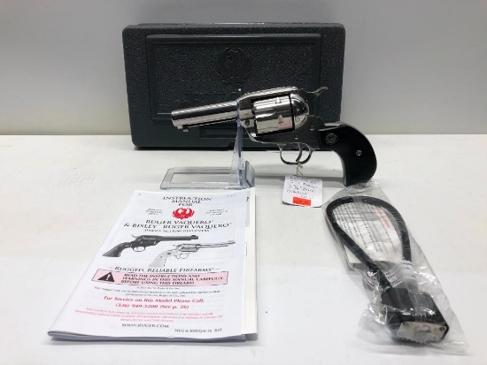 Ruger .357 Magnum Model 05162, SN: 513-13648 w/ Factory Box, Lock, Manual